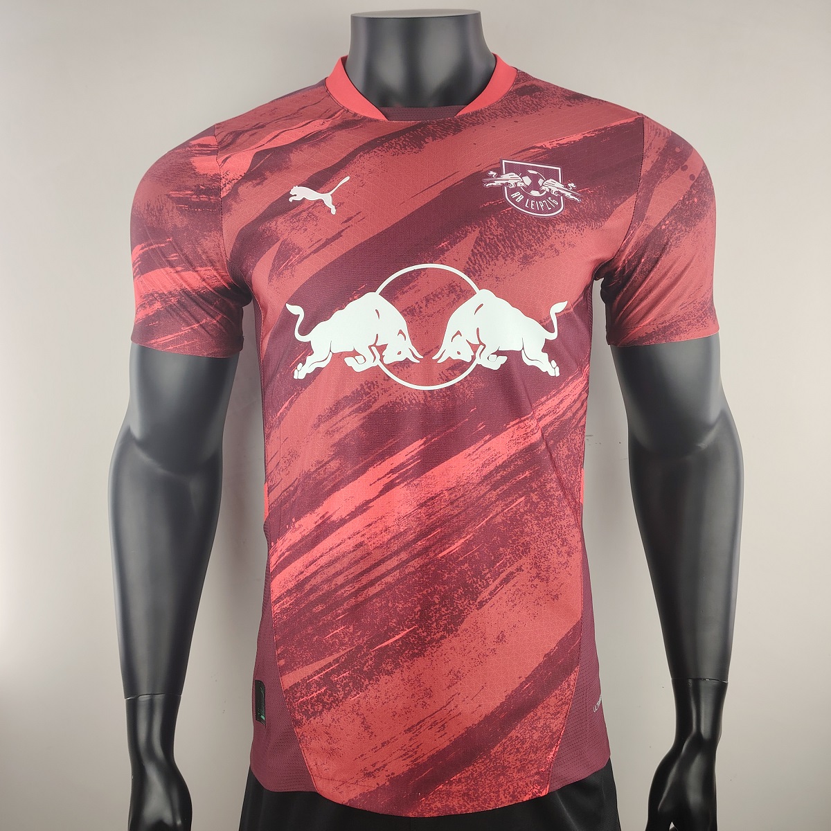 AAA Quality RB Leipzig 24/25 Away Red Soccer Jersey(Player)
